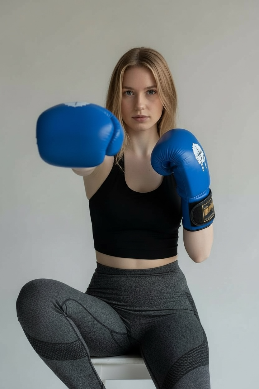 Boxhandschuhe TargetPro blau 12OZ