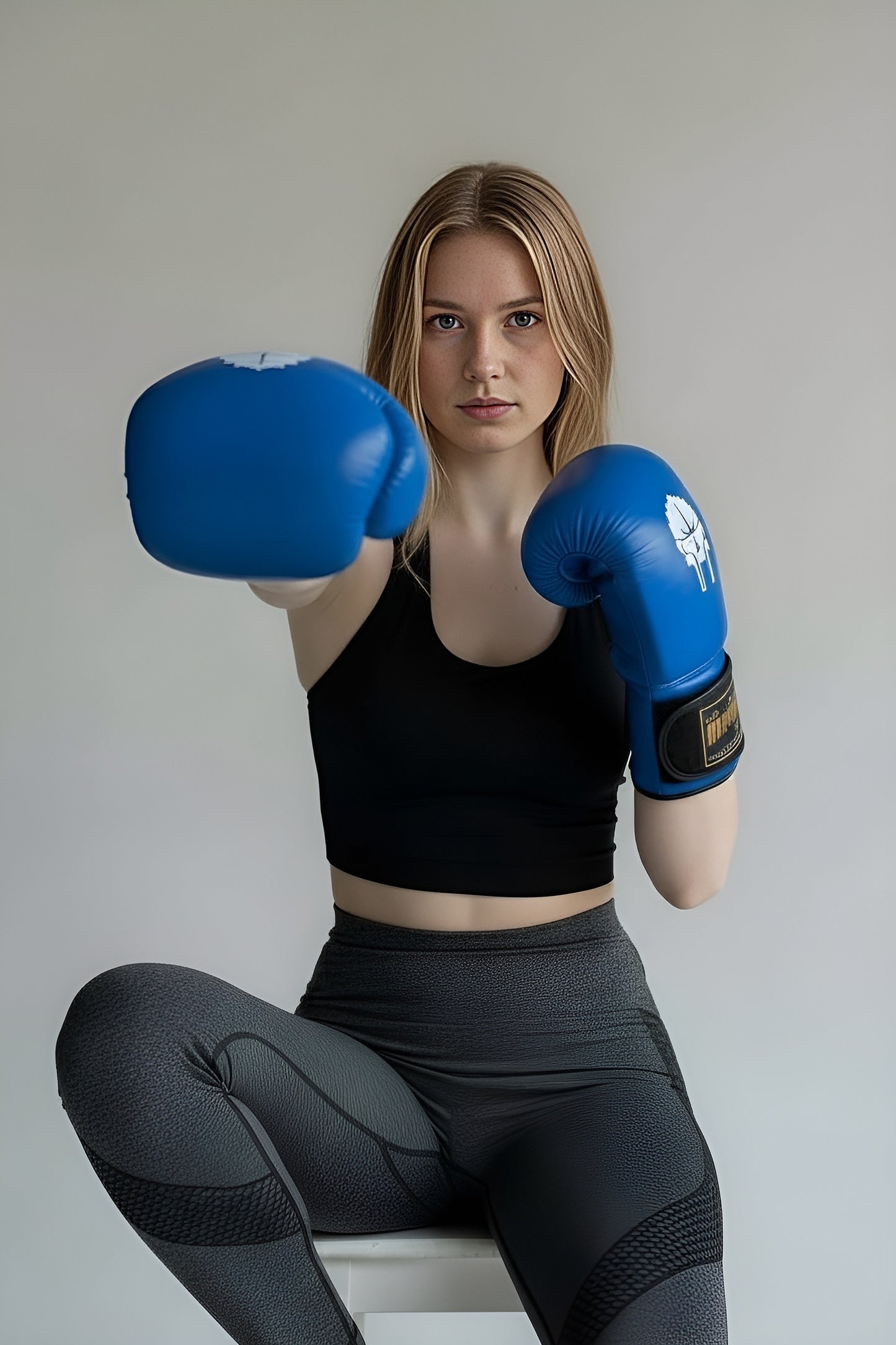 Boxhandschuhe TargetPro blau 12OZ