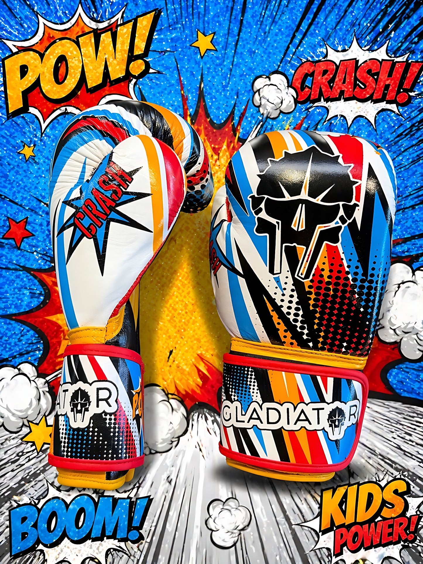 Gladiator Kinderboxhandschuhe COMIC Edition 8 OZ