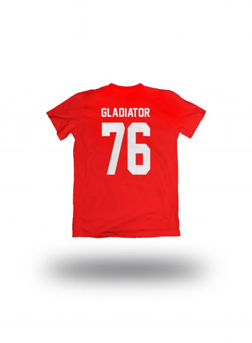 GLADIATOR T-SHIRT „76“ KIDS RED